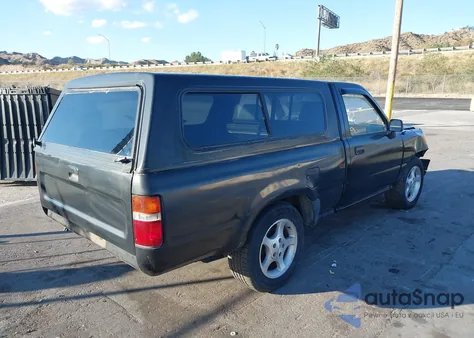 1991 Toyota Pickup 1/2 Ton Short Wheelbase из США, поврежденный, VIN JT4RN81A6M0070753